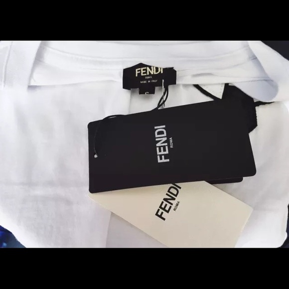 fendi t shirt label